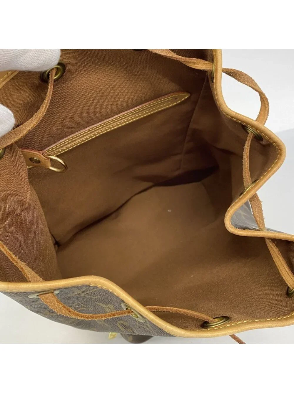 Louis Vuitton Backpack Monogram Montsouris MM Brown
